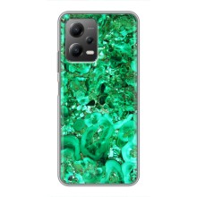 Мраморный чехол на Xiaomi POCO X5 (5G) (VPrint) (Салатный Мрамор)