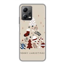 Різдвяні Чохли для Xiaomi POCO X5 (5G) (VPrint) (Merry Christmas)