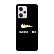 Силиконовый Чехол на Xiaomi POCO X5 (5G) с картинкой Nike (Later)
