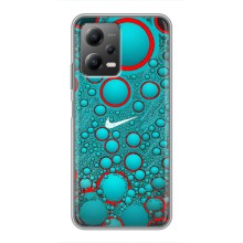 Силиконовый Чехол на Xiaomi POCO X5 (5G) с картинкой Nike (Найк зеленый)