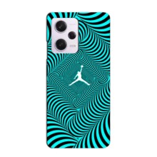 Силиконовый Чехол Nike Air Jordan на Поко X5 (5G) – Jordan