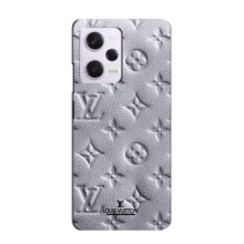 Текстурный Чехол Louis Vuitton для Поко X5 (5G) – Белый ЛВ