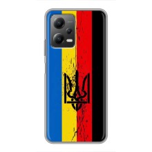 Украинские Чехлы для Xiaomi POCO X5 (5G) с картинкой УПА (AlphaPrint) (Флаг УПА)