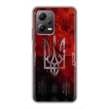 Украинские Чехлы для Xiaomi POCO X5 (5G) с картинкой УПА (AlphaPrint) (ГЕРБ УПА)