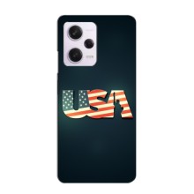 Чехол Флаг USA для Xiaomi POCO X5 GT (USA)
