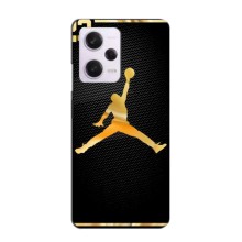 Силиконовый Чехол Nike Air Jordan на Поко Х5 Джти (Джордан 23)