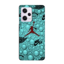 Силиконовый Чехол Nike Air Jordan на Поко Х5 Джти – Джордан Найк