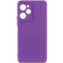 Чохол Silicone Cover Lakshmi Full Camera (A) для Xiaomi Poco X5 Pro 5G – Фіолетовий