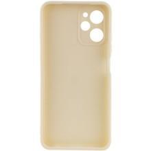 Силиконовый чехол Candy Full Camera для Xiaomi Poco X5 Pro 5G – Бежевый