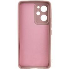 Чехол TPU GETMAN Liquid Silk Full Camera для Xiaomi Poco X5 Pro 5G – Розовый