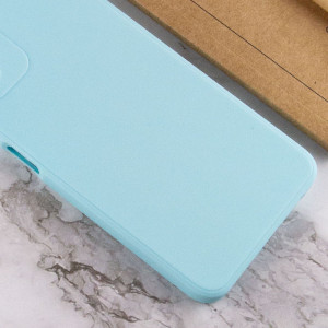 Силиконовый чехол Candy Full Camera для Xiaomi Poco X5 Pro 5G (Бирюзовый)