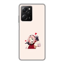 Чохли Персонажі Аніме Наруто для Xiaomi POCO X5 Pro (5G) (AlphaPrint) (Лайк Сакура)