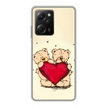 Чехлы для любимой на Сяомі POCO X5 Pro (5G) (VPrint) (Медвежата)