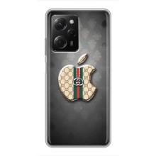 Чохли  GUCCI для Сяомі POCO X5 Pro (5G) (AlphaPrint) (Apple gucci)