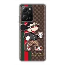 Чохли  GUCCI для Сяомі POCO X5 Pro (5G) (AlphaPrint) (Маус Гуччі)