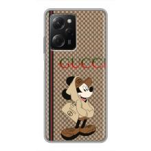 Чохли  GUCCI для Сяомі POCO X5 Pro (5G) (AlphaPrint) (Mickey GUCCI)