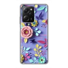 Чохли з квітами для Xiaomi POCO X5 Pro (5G) (VPrint) (Дизайн квітів)