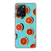 Чохли з фруктами для Xiaomi POCO X5 Pro (5G) (VPrint) (Грейпфрут)