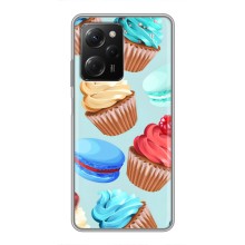 Чохли з фруктами для Xiaomi POCO X5 Pro (5G) (VPrint) (Кексики)