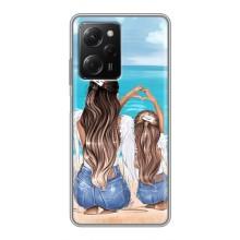 Чохол з друком для Xiaomi POCO X5 Pro (5G) - (Мама з дитинкою) (AlphaPrint) (Мама з донькою)