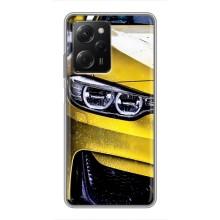 Чохли з Машинами на Сяомі POCO X5 Pro (5G) (VPrint) (Жовта машина)
