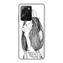 Чохол з друком для Xiaomi POCO X5 Pro (5G) - (Мода) (AlphaPrint) (Фото дівчини)