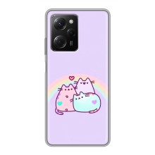 Чохол на Сяомі POCO X5 Pro (5G) з Котиками (VPrint) (Радужний котик)