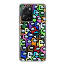 Чохли Амонг Ас для Xiaomi POCO X5 Pro (5G) (AlphaPrint) (Убитий)