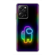 Чохли Амонг Ас для Xiaomi POCO X5 Pro (5G) (AlphaPrint) (Яскравий скін)