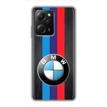 Чохол для Сяомі POCO X5 Pro (5G) - з принтом БМВ (AlphaPrint) (Лого BMW)