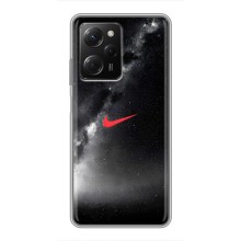 Чохол для Xiaomi POCO X5 Pro (5G) - з принтом Найк (AlphaPrint) (Найк червоний)