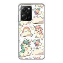 Чохол для Сяомі POCO X5 Pro (5G) - (Єдинорожки - Новинки) (AlphaPrint) (Єдиноріжки)