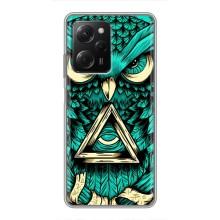Чохол з пташками на Xiaomi POCO X5 Pro (5G) (VPrint) (Сова з оком)