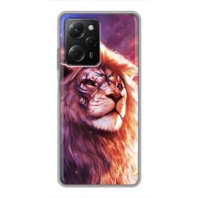 Чохол з картинкою ЛЕВ для Xiaomi POCO X5 Pro (5G) (VPrint) (Красочний Лев)
