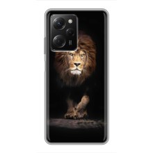 Чохол з картинкою ЛЕВ для Xiaomi POCO X5 Pro (5G) (VPrint) (Лев)