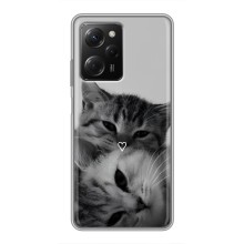 Чохол з малюнком кіт на Xiaomi POCO X5 Pro (5G) (Пара котів)