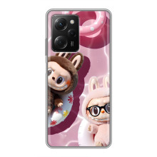 Чехол с Лабубу на Xiaomi POCO X5 Pro (5G) – Игрушка Лабубу