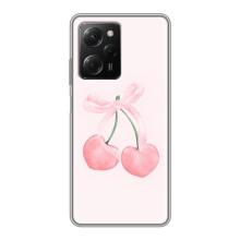 Чохол з розовим принтом для Xiaomi POCO X5 Pro (5G) (Рожеві вишні)