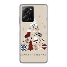 Різдвяні Чохли для Xiaomi POCO X5 Pro (5G) (VPrint) (Merry Christmas)