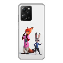 Силіконовий чохол з принтом Зоотрополіс для Xiaomi POCO X5 Pro (5G) – Джуді і Нік