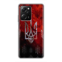 Украинские Чехлы для Xiaomi POCO X5 Pro (5G) с картинкой УПА (AlphaPrint) (ГЕРБ УПА)