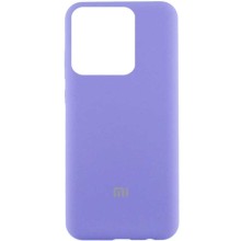 Чехол Silicone Cover Lakshmi (AAA) with Logo для Xiaomi Poco X6 / Note 13 Pro 5G (Сиреневый)