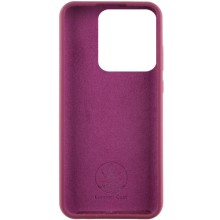 Чохол Silicone Cover Lakshmi (AAA) with Logo для Xiaomi Poco X6 / Note 13 Pro 5G – Бордовий