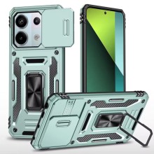 Ударопрочный чехол Camshield Army Ring для Xiaomi Poco X6 / Note 13 Pro 5G – Зеленый