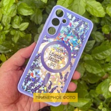 TPU+PC чехол Secret Flower для Xiaomi Poco X6 / Note 13 Pro 5G – Lilac