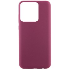 Чехол Silicone Cover Lakshmi (AAA) для Xiaomi Poco X6 / Note 13 Pro 5G (Бордовый)