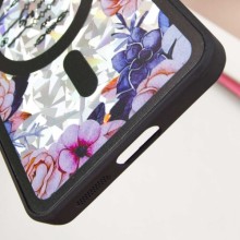 TPU+PC чохол Secret Flower для Xiaomi Poco X6 / Note 13 Pro 5G – Чорний