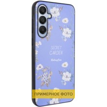 TPU+PC чехол Secret Garden для Xiaomi Poco X6 / Note 13 Pro 5G – Лиловый