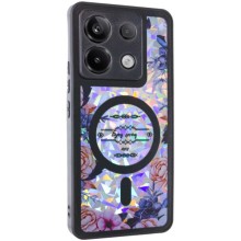 TPU+PC чохол Secret Flower для Xiaomi Poco X6 / Note 13 Pro 5G – Чорний
