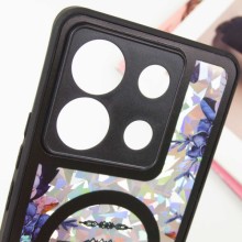 TPU+PC чохол Secret Flower для Xiaomi Poco X6 / Note 13 Pro 5G – Чорний